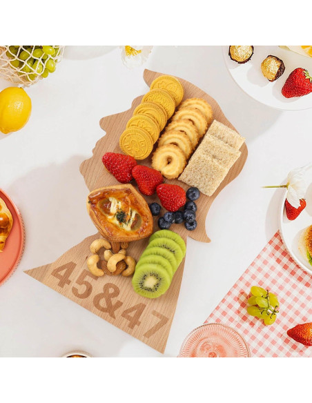 Tabla de Charcutería TIFFYONEK de Madera 33x19 cm Tabla de Charcutería TIFFYONEK de Madera 33x19 cm