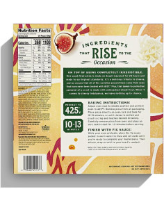 Pizza Congelada de Quesos Italianos Whole Foods 390 g 2