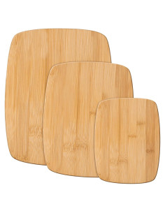 Juego de Tablas de Cortar de Bambú 3 Piezas - Bambüsi
