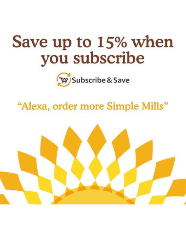 Galletas de Almendra Simple Mills Romero y Sal Marina 120g