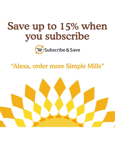 Galletas de Almendra Simple Mills Romero y Sal Marina 120g