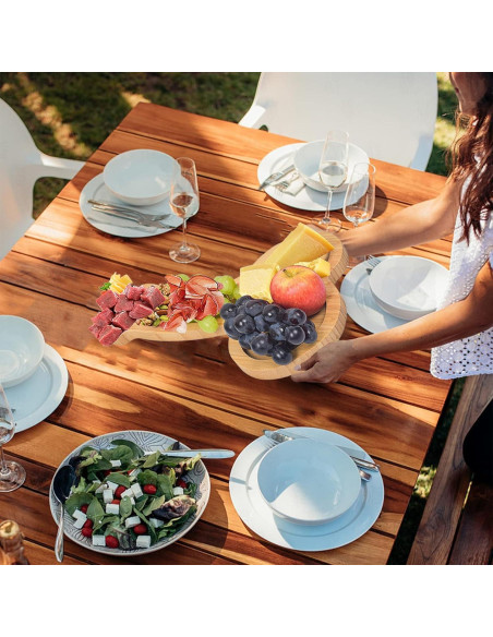 Tabla de Charcutería Grande MAYISO de Bambú 40 cm