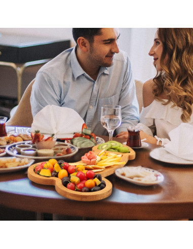 Tabla de Charcutería Grande MAYISO de Bambú 40 cm