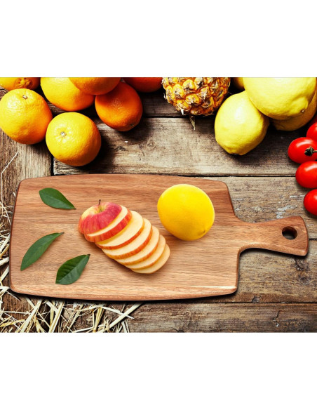 Tabla de Cortar de Madera de Acacia Ayiaren 38,1x17,8 cm Tabla de Cortar de Madera de Acacia Ayiaren 38,1x17,8 cm