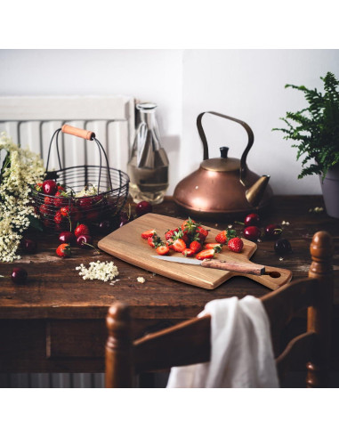 Tabla de Cortar de Madera de Acacia Ayiaren 38,1x17,8 cm