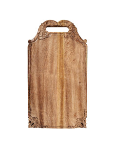 Tabla de cortar y servir de madera de mango Winlay 41.9x22.9 cm