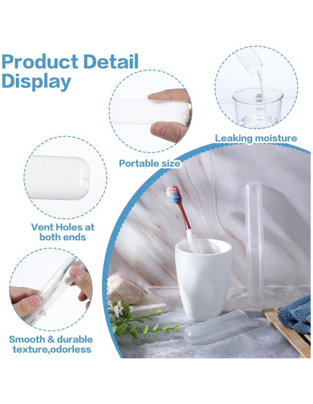 Estuche de Cepillo de Dientes de Viaje DIVINA VITAE 60 Piezas Estuche de Cepillo de Dientes de Viaje DIVINA VITAE 60 Piezas