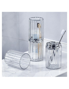 Estuche para Cepillo de Dientes de Viaje MYLDH 2 en 1