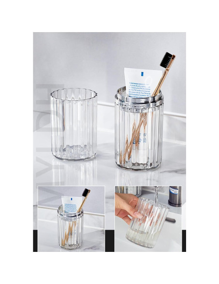 Estuche para Cepillo de Dientes de Viaje MYLDH 2 en 1