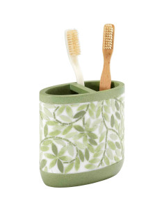 Soporte para Cepillos de Dientes Avanti Linens Verde 2