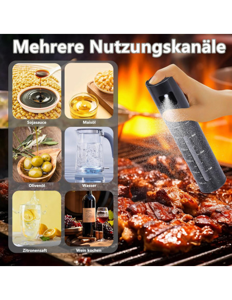 Pulverizador de Aceite Sapisecret 90ml Acero Inoxidable