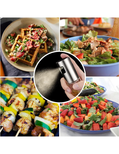 Pulverizador de Aceite Ailelan 100ml Acero Inoxidable