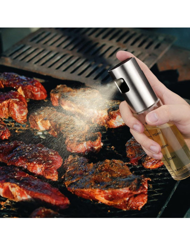 Pulverizador de Aceite Ailelan 100ml Acero Inoxidable