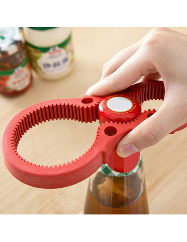 Abridor de Tarros 3 en 1 Parts Express Silicona Antideslizante