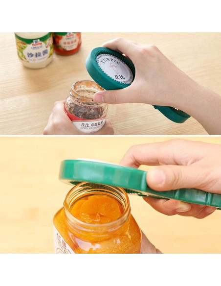 Abridor de Tarros 3 en 1 Parts Express Silicona Antideslizante
