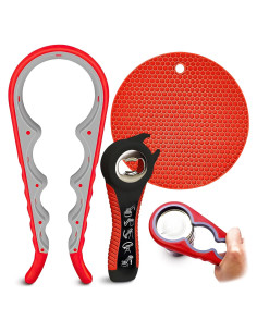 Abrebotellas de Silicona VIKROM 3 Piezas Antideslizante