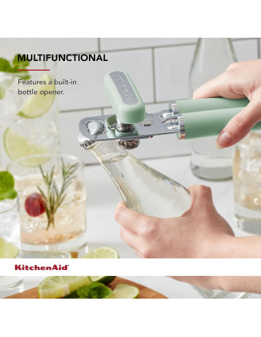 Abrelatas Multifuncional KitchenAid 21,21 cm Pistacho