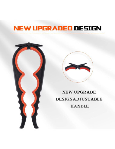 Abridor de Tarros y Botellas Lzzabo 4 en 1 Rojo