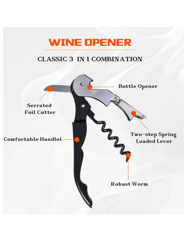 Abridor de Tarros y Botellas Lzzabo 4 en 1 Rojo