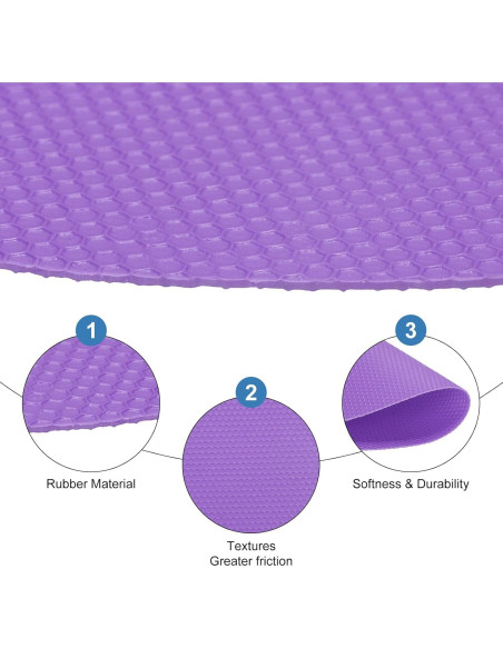 uxcell 3 Piezas Almohadillas Abrir Tarros Goma Antideslizante uxcell 3 Piezas Almohadillas Abrir Tarros Goma Antideslizante