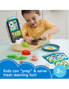 Juego de Cocina Fisher-Price 123 Sigue la Receta 30 Piezas 2