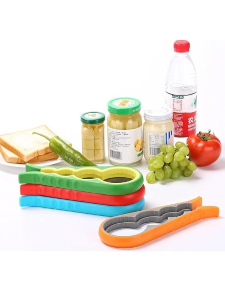 Abre frascos Otstar Naranja para manos débiles 22,5 cm