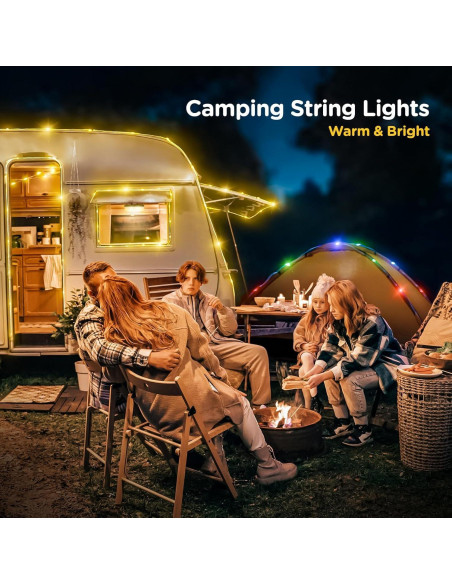 Luces de Camping OGERY 4 en 1 LED Recargables 10m