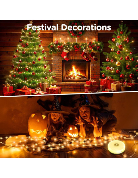 Luces de Camping OGERY 4 en 1 LED Recargables 10m