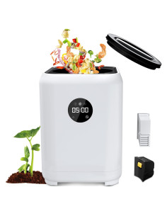 Compostador Eléctrico Aaculpet 3L con Filtros y Auto-Limpieza