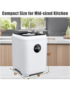 Compostador Eléctrico Aaculpet 3L con Filtros y Auto-Limpieza 2