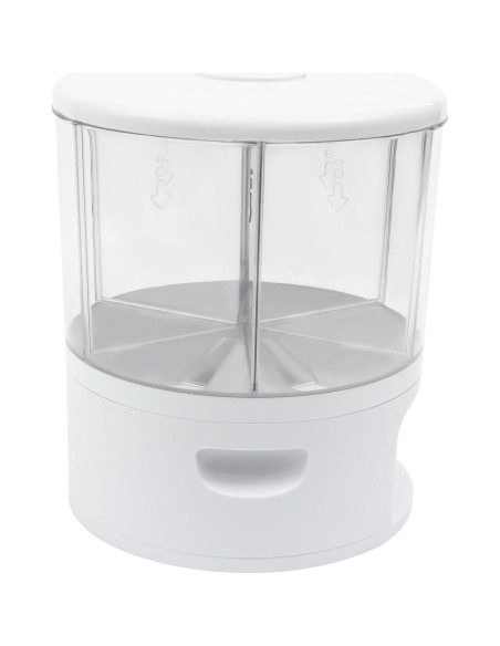 Dispensador de Alimentos Rotativo 6 Compartimentos 360 Shawtuuy