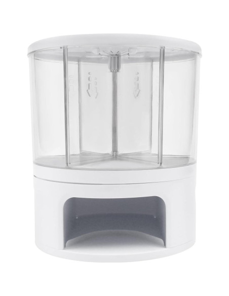 Dispensador de Alimentos Rotativo 6 Compartimentos 360 Shawtuuy