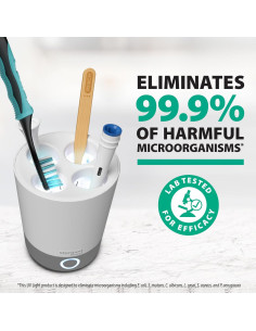 Desinfectante UV para Cepillos de Dientes Steripod 4 Unidades 2