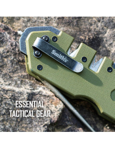 Afilador Táctico Pocket Pal Smith's - Verde OD - 2 Etapas 2