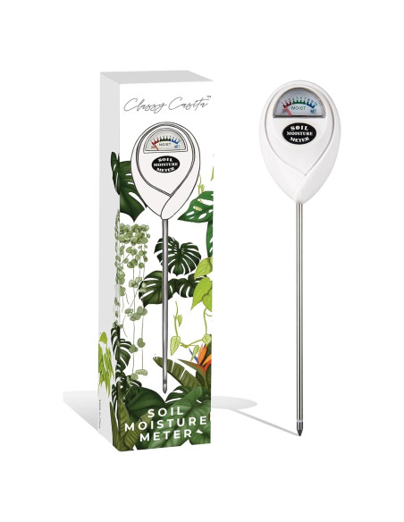Medidor de Humedad de Suelo Classy Casita - Blanco