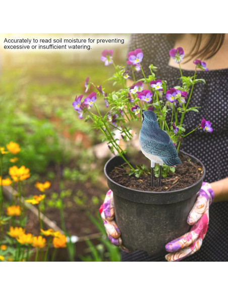 Higrómetro de Suelo GOWENIC, Sensor de Riego Automático, Azul