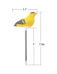 Medidor de Humedad del Suelo ZROSIN Higrómetro Jardín 9x9x18cm 2