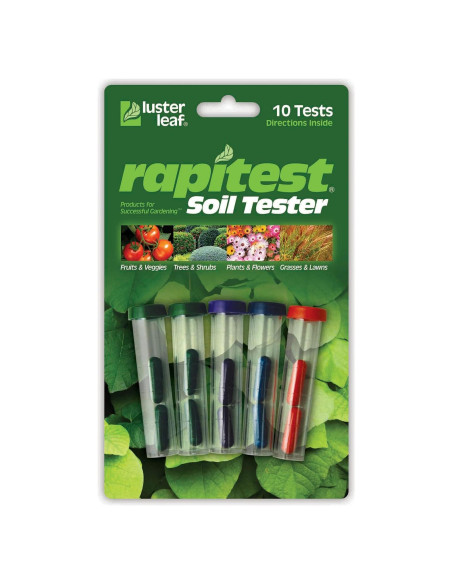 Kit Probador de Suelo Luster Leaf 1609CS pH, N, P, K