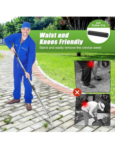 Desmalezadora Manual CAROD con Mango Ajustable 76-152 cm 2