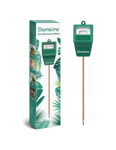 Medidor de Humedad del Suelo Damsimz 19.56 cm Sin Baterías