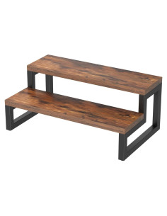 Organizador de especias Waissdea 2 niveles 34 cm color retro