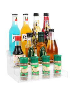 Estante de Especias 3 Niveles Elegantlife Transparente