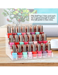 Estante de Especias 3 Niveles Elegantlife Transparente 2