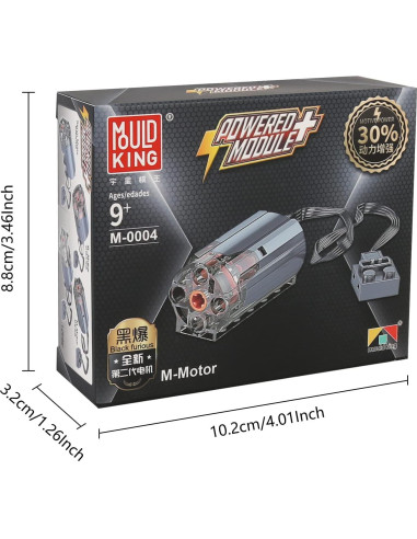 Motor Eléctrico M0004 M para Juguetes y Construcción