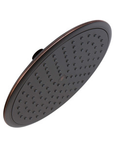 Cabezal de Ducha de Lluvia Aqua Elegante 9" Bronce Aceitado