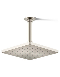 Cabezal de Ducha Kohler 26148-BN Lluvia Cuadrado Níquel