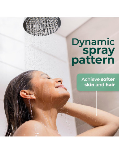 Cabezal de Ducha Ahorra Agua Winthorpe 6,81 L/min Cromo