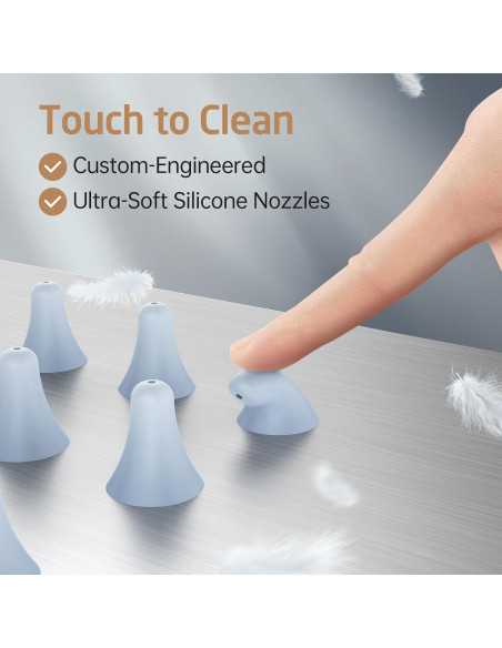 Cabezal de Ducha Rectangular KES 30 cm Acero Cepillado 300 Boquillas