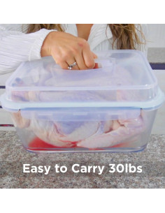 Contenedor de Almacenamiento de Vidrio 6500 ml Razab 2