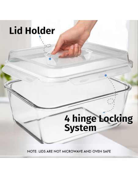 Contenedor de Almacenamiento de Vidrio 6500 ml Razab